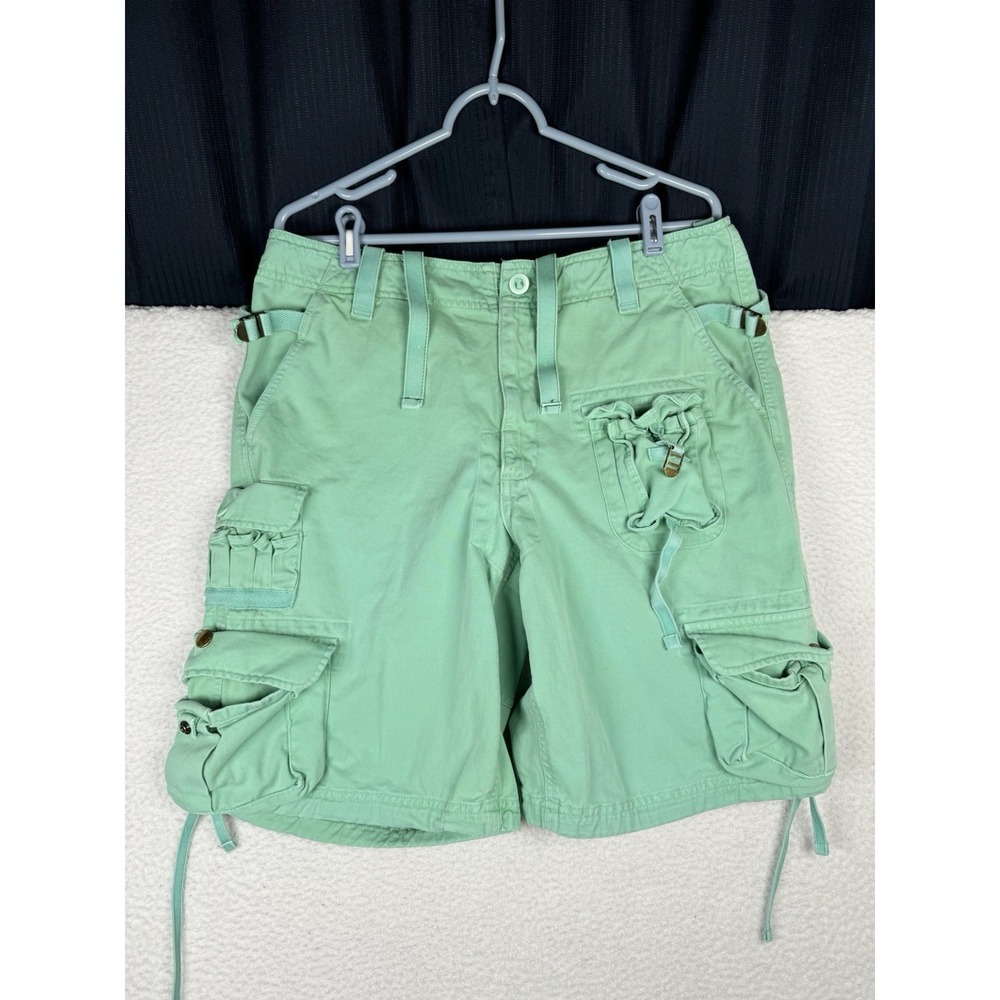 Vintage RALPH LAUREN Cargo Shorts - Mint Green - Men's 36 (Fits 34)